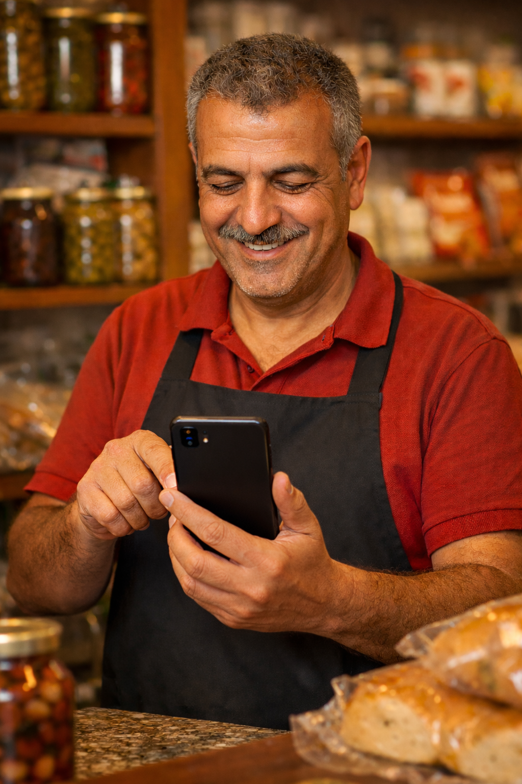 Merchant creates order